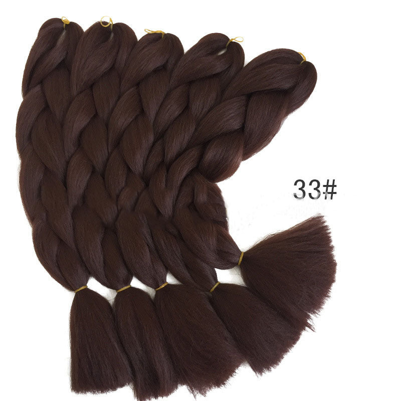 24in Braided Hair Extensions – Effortless Style for Every Occasion