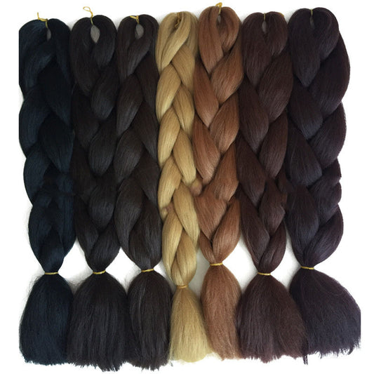 24in Braided Hair Extensions – Effortless Style for Every Occasion