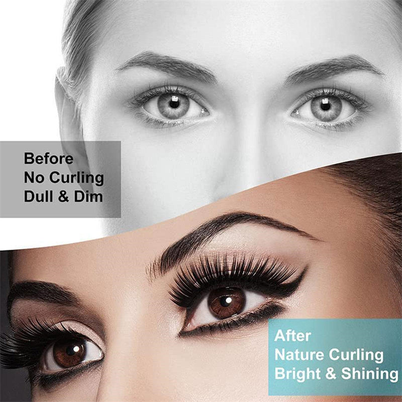 "Portable Heated Eyelash Curler – USB Rechargeable & Compact"