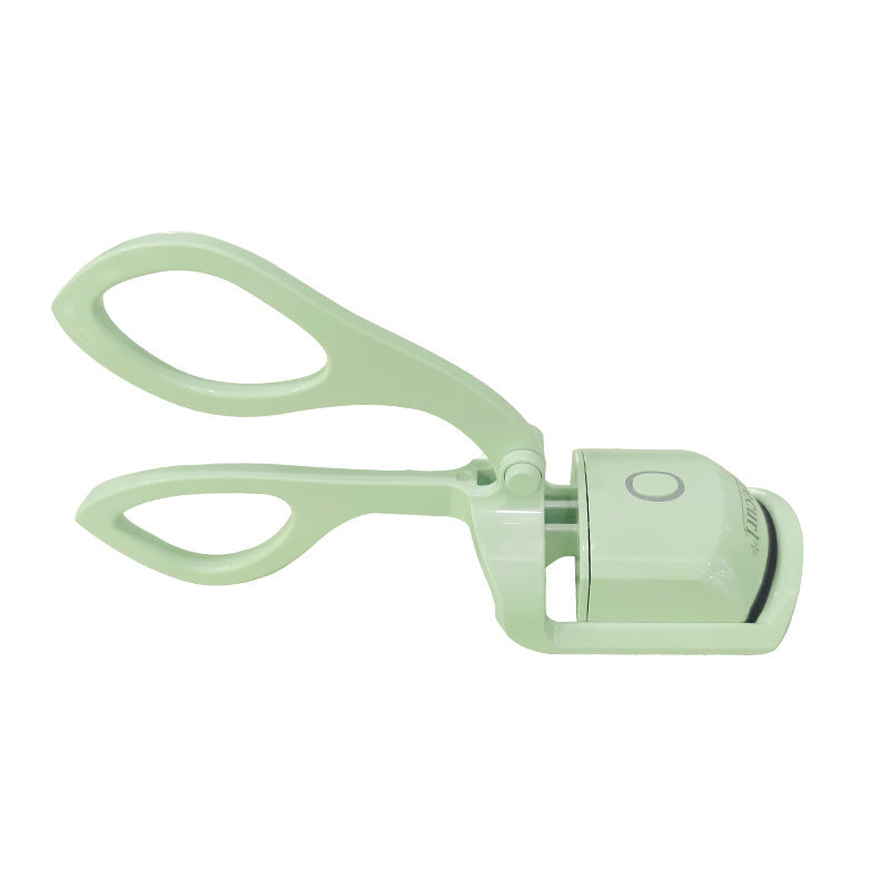 "Portable Heated Eyelash Curler – USB Rechargeable & Compact"